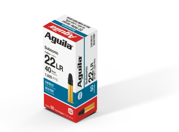 redwoodarsenal (26) Aguila Subsonic 22LR Ammo 40 Grain Round Nose