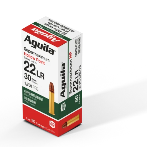 redwoodarsenal (36) Aguila Supermaximum 22LR Ammo 30 Grain Plated Hollow Point