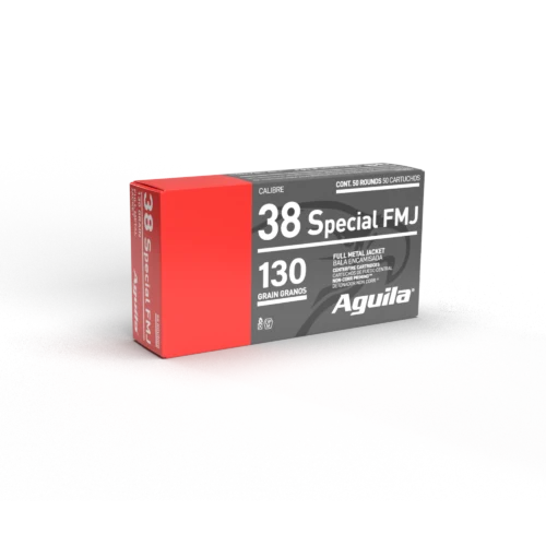redwoodarsenal (48) Aguila 38 Special Ammo 130 Grain Full Metal Jacket Box of 50