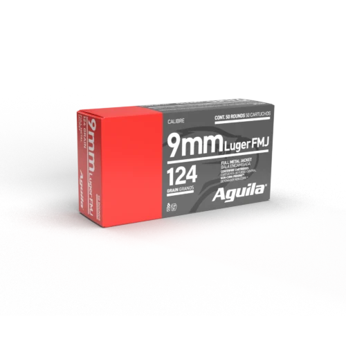 redwoodarsenal (56) Aguila 9mm Luger Ammo 124 Grain Full Metal Jacket