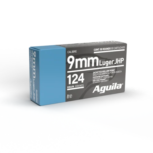 redwoodarsenal (58) Aguila 9mm Luger Ammo 124 Grain Jacketed Hollow Point