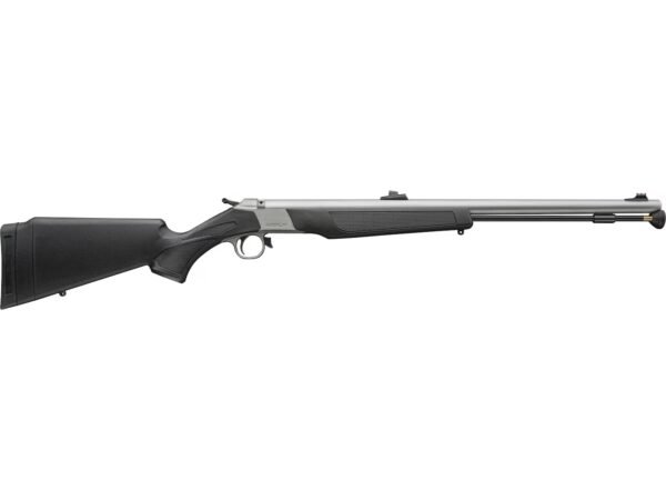 redwoodarsenal CVA Wolf V2 Northwest 50 Caliber Muzzleloading Rifle 24" Stainless Steel Barrel Black Stock
