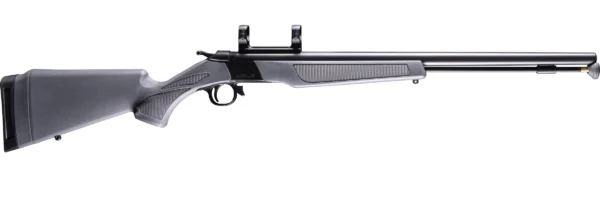 redwoodarsenal (120) CVA Wolf 50 Caliber Muzzleloading Rifle 24" Blued Barrel Stealth Gray Stock with Picatinny Rail Mount