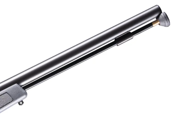 redwoodarsenal (124) CVA Wolf 50 Caliber Muzzleloading Rifle 24" Blued Barrel Stealth Gray Stock with Picatinny Rail Mount