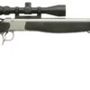 redwoodarsenal (145) CVA Optima V2 50 Caliber Muzzleloading Rifle 26" Stainless Steel Barrel Black Stock with KonusPro 3-9x 40mm & Accessory Kit