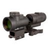 redwoodarsenal (164) Trijicon Combo MRO HD Red Dot Sight 68 MOA Reticle with 2.0 MOA Dot with Picatinny Full Co-Witness Mount & 3X Magnifier Matte Black