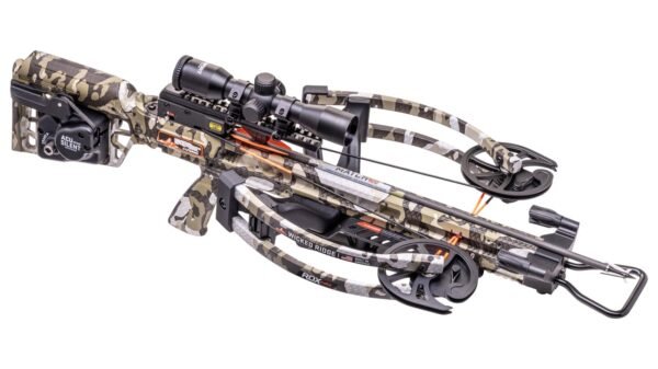 redwoodarsenal (30) Wicked Ridge RDX 410 Crossbow with Pro-View 400 Scope ACUdraw Silent Peak XT