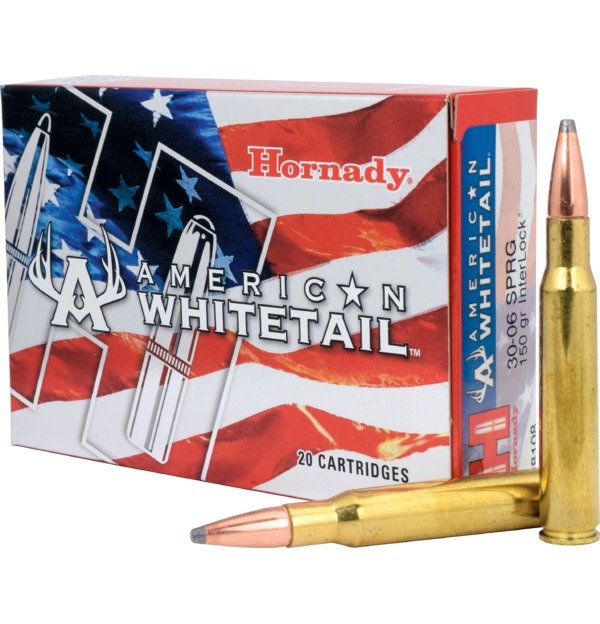 redwoodarsenal (31) Hornady American Whitetail 30-06 Springfield Ammo