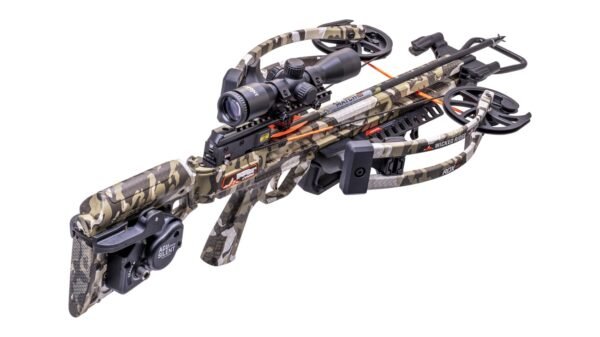redwoodarsenal (32) Wicked Ridge RDX 410 Crossbow with Pro-View 400 Scope ACUdraw Silent Peak XT