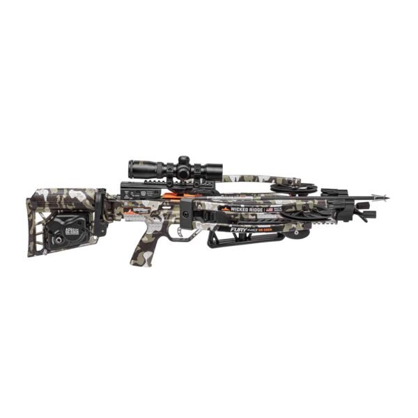 redwoodarsenal (42) Wicked Ridge Fury 410 ACUdraw De-Cock RangeMaster Pro Scope Crossbow Package Peak XT