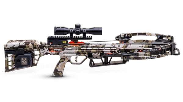 redwoodarsenal (45) Wicked Ridge Invader M1 Crossbow with Pro-View 400 Scope ACUdraw Peak XT