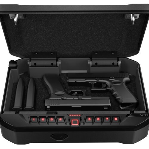redwoodarsenal Vaultek VT Series VTi Biometric Pistol Safe with Bluetooth Black