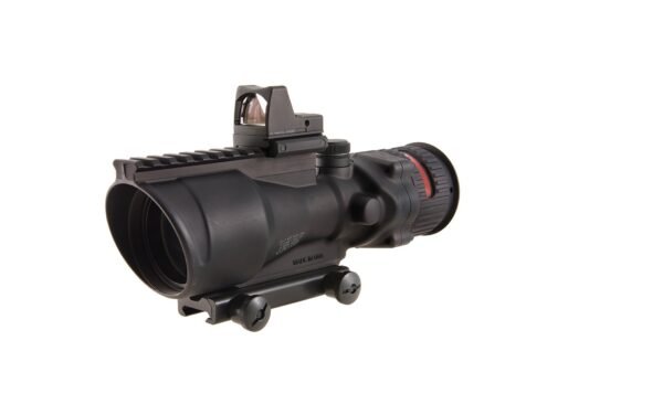 redwoodarsenal (57) Trijicon ACOG Rifle Scope 6x 48mm Dual-Illuminated with 6.5 MOA RMR Type 2 Red Dot Sight Colt Knob Thumbscrew Mount
