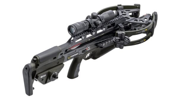 redwoodarsenal (78) TenPoint TX 28 Crossbow with RangeMaster 100 Camo Scope ACUslide MAXX