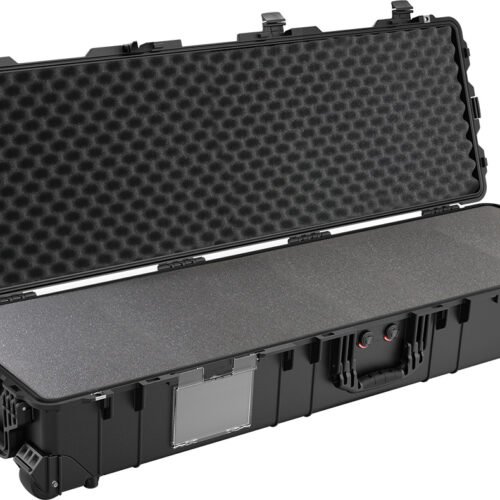 redwoodarsenal (91) Pelican 1770 Scoped Rifle Case with Pre-Scored Foam Insert and Wheels 57" Polymer Black