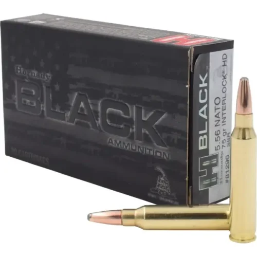 redwoodarsenal (92) Hornady Black 5.56x45mm NATO Ammo 62 Grain Full Metal Jacket