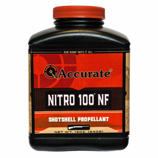 Accurate Nitro 100 New Formulation Smokeless Gun Powder
