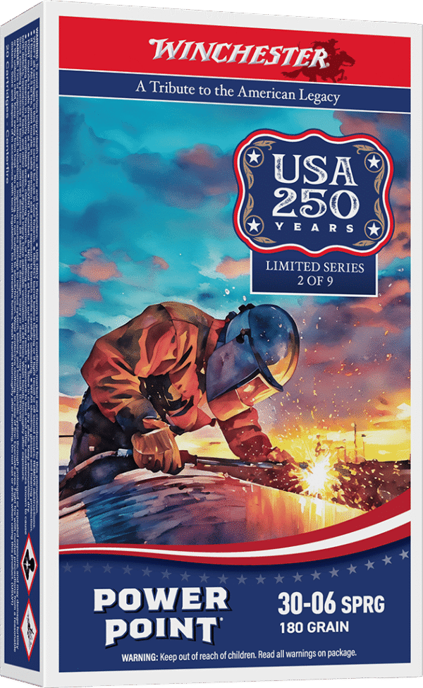 redwoodarsenal (1) Winchester 30-06 Springfield 180 Grain Power-Point 250th Anniversary
