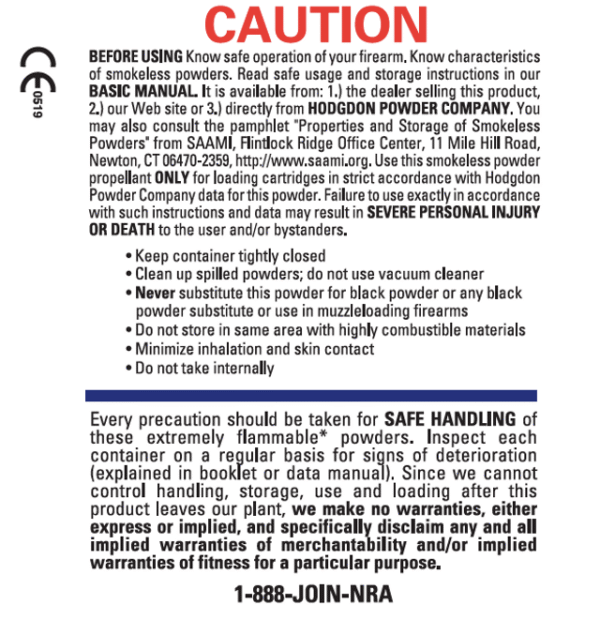 Winchester AutoComp Smokeless Gun Powder