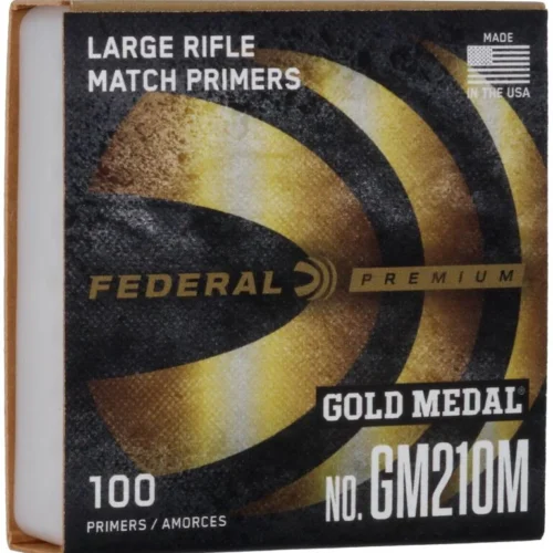 redwoodarsenal (16) Federal Premium Gold Medal Large Rifle Match Primers #210M