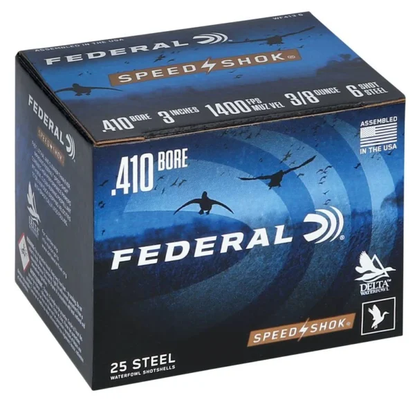 redwoodarsenal (20) Federal Speed-Shok Waterfowl 410 Steel Ammo