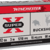 redwoodarsenal (22) Winchester Super X 12 Gauge Buckshot Ammo 2-3/4"