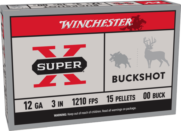 redwoodarsenal (22) Winchester Super X 12 Gauge Buckshot Ammo 2-3/4"