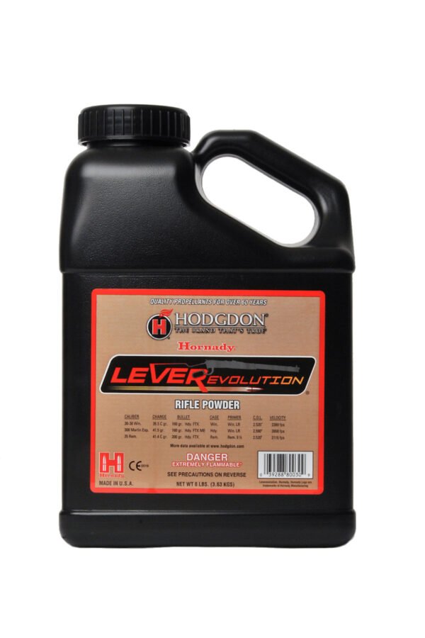 redwoodarsenal (38) Hodgdon Hornady LEVERevolution Smokeless Gun Powder