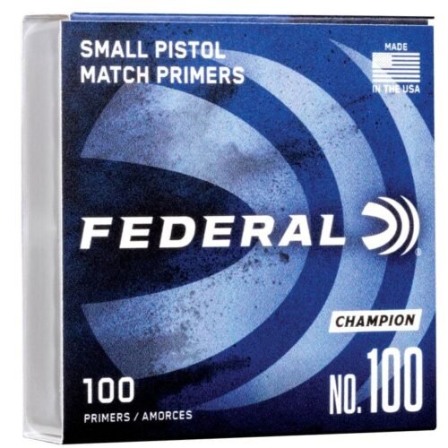 Federal Small Pistol Primers 100