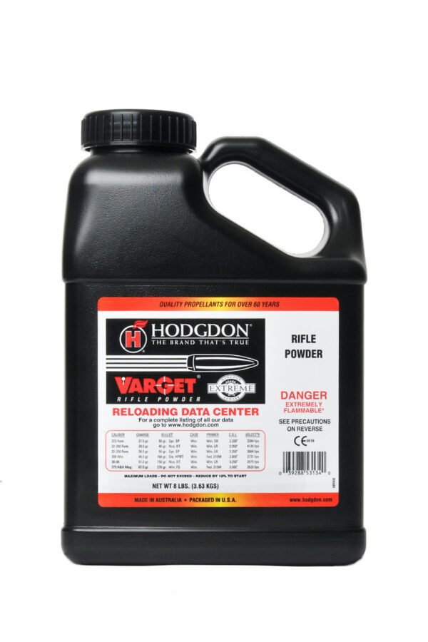 redwoodarsenal (7) Hodgdon Varget Smokeless Gun Powder 8.8 lb Value Pack