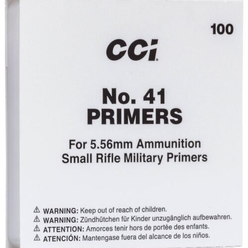 redwoodarsenal (72) CCI Small Rifle 5.56mm NATO-Spec Military Primers #41