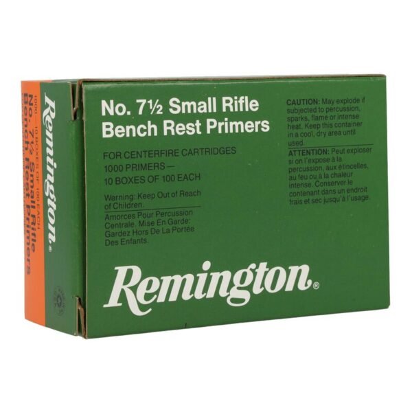 redwoodarsenal (79) Remington Small Rifle Bench Rest Primers #7-1/2