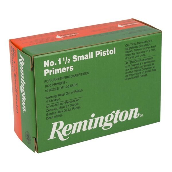 Remington Small Pistol Primers #1-1/2
