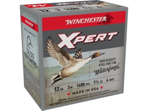 redwoodarsenal (97) Winchester Xpert High Velocity Waterfowl 12 Gauge Ammo 3" #4 Steel Shot 1-1/4 oz