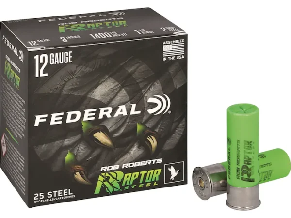 redwoodarsenal (28) Federal Rob Roberts Raptor Waterfowl 12 Gauge Steel Ammo
